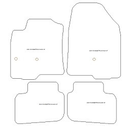 Tappetini per Hyundai Ioniq Electric 2019-06.2022 MTM Top