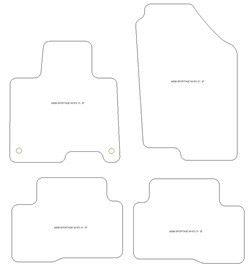 Tappetini per Kia Sportage V (NQ5) Mild Hybrid 48V / Benzina / Diesel 12.2021- MTM Top