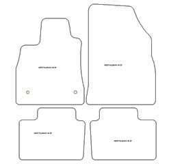 Tappetini auto per Renault Talisman Sporter 05.2016-12.2022