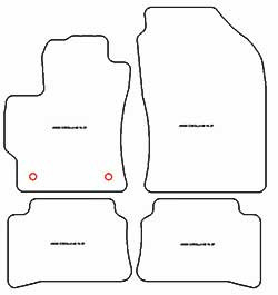 Tappetini per Toyota Corolla Cross Hybrid 2022- MTM Top