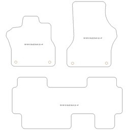 Tappetini per Volkswagen ID.Buzz Bus 2022- MTM Top