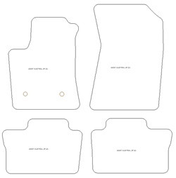 Tappetini per Renault Austral E-Tech Full Hybrid 2022- MTM Top