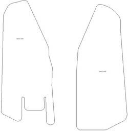 Tappetini auto per Piaggio Ape 50 1996-