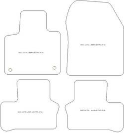 Tappetini auto per Opel Astra L Electric 06.2023-