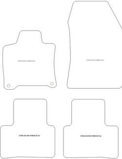 Tappetini auto per Peugeot 308 III station wagon Hybrid 2024-