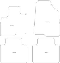 Tappetini auto per BYD Atto 3 2022-