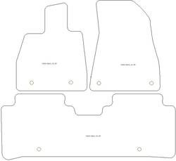 Tappetini auto per BYD Seal 2023-