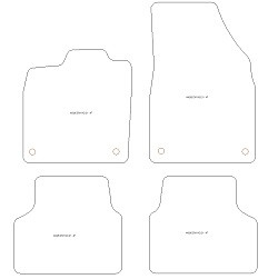 Tappetini auto per Skoda Elroq 2025-