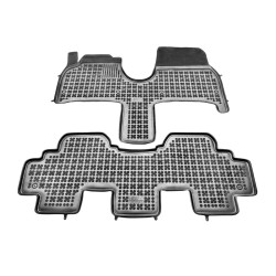 Tappetini per Lancia Phedra 5 posti 2002-11.2010 MTM 3D gomma