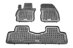 Tappetini per Mazda 5 II 7 posti 2005-09.2010 MTM 3D gomma