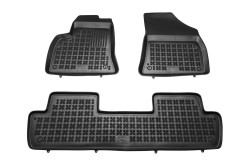 Tappetini per Peugeot 5008 I 5 posti 05.2009-06.2017 MTM 3D gomma