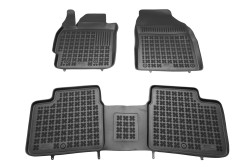 Tappetini per Toyota Corolla (E160) 08.2013-06.2018 MTM 3D gomma