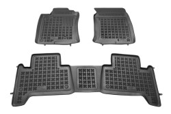 Tappetini per Toyota Land Cruiser J120 (Prado) 03.2003-2009 MTM 3D gomma