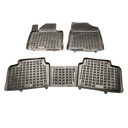 Tappetini per Kia Optima (anche Hybrid) 11.2015-12.2020 MTM 3D gomma