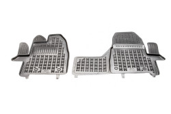 Tappetini per Ford Custom bus (cambio manuale) 2013-2023 MTM 3D gomma