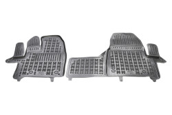 Tappetini per Ford Custom bus (cambio automatico) 2013-2023 MTM 3D gomma