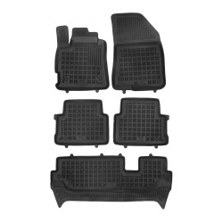 Tappetini per Dacia Jogger 7 posti 2022- MTM 3D gomma