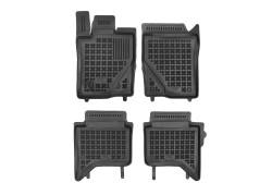 Tappetini per Ford Ranger Double Cab 2022- MTM 3D gomma