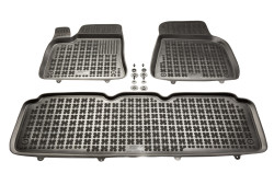 Tappetini per Tesla Model S 01.2021-12.2020 MTM 3D gomma