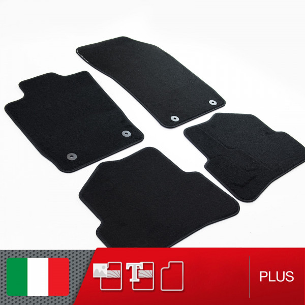 Tappetini auto per Audi A1 I (8X) 09.2010-05.2018 MTM plus personalizzati